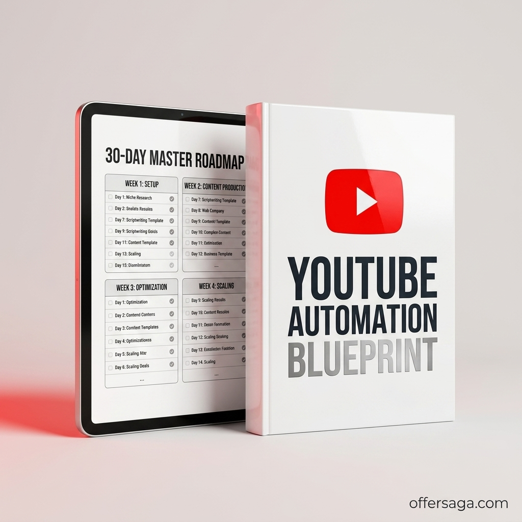 The YouTube Automation Blueprint: 30-Day Master Roadmap & High-RPM Niche Cheat Sheet